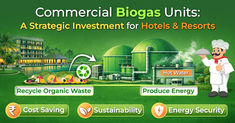 Commercial Biogas Units: A Strategic Investment for Hotels and Resorts