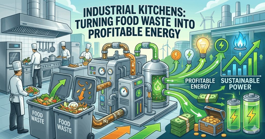 Industrial Kitchens: Turning Food Waste into Profitable Energy