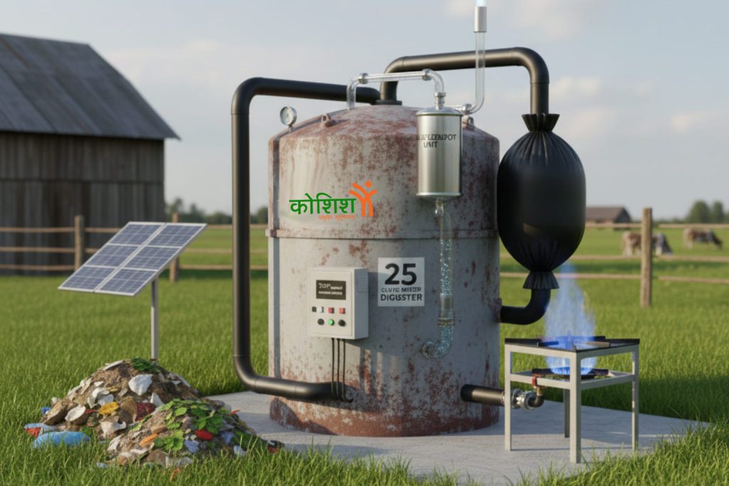 biogas plant 30 CUM