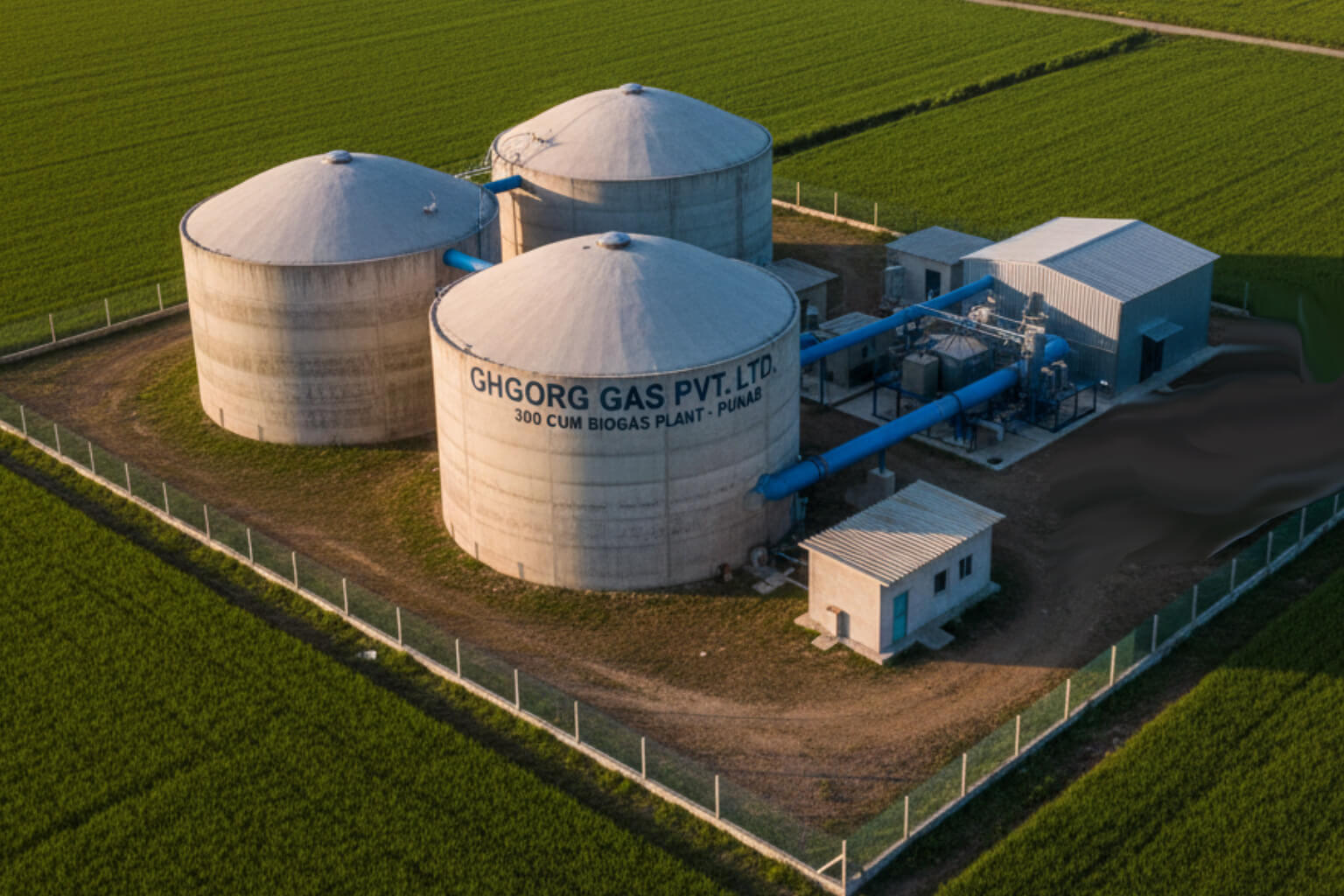 Biogas Plant 300 CUM