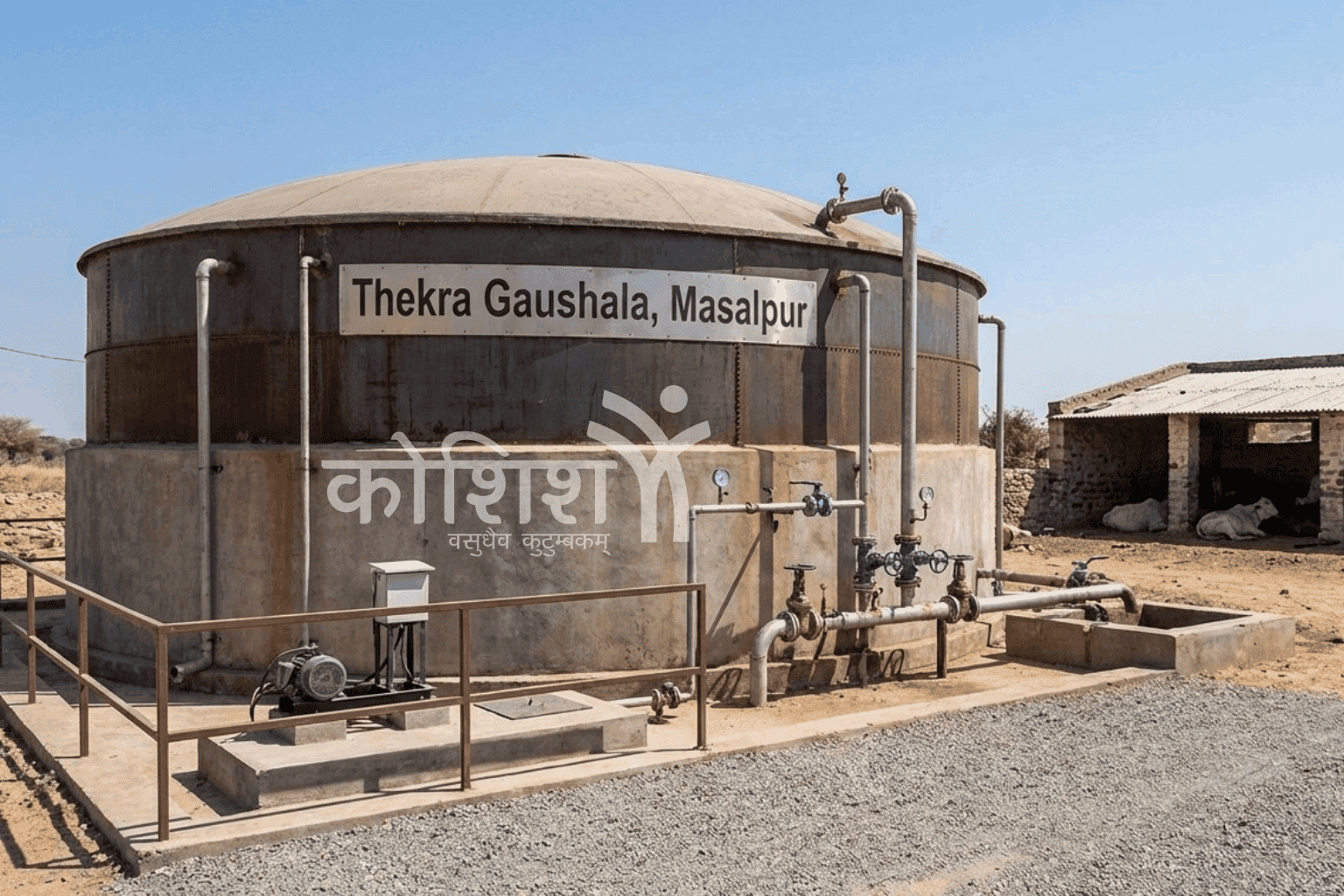 85 Cum Biogas Plant