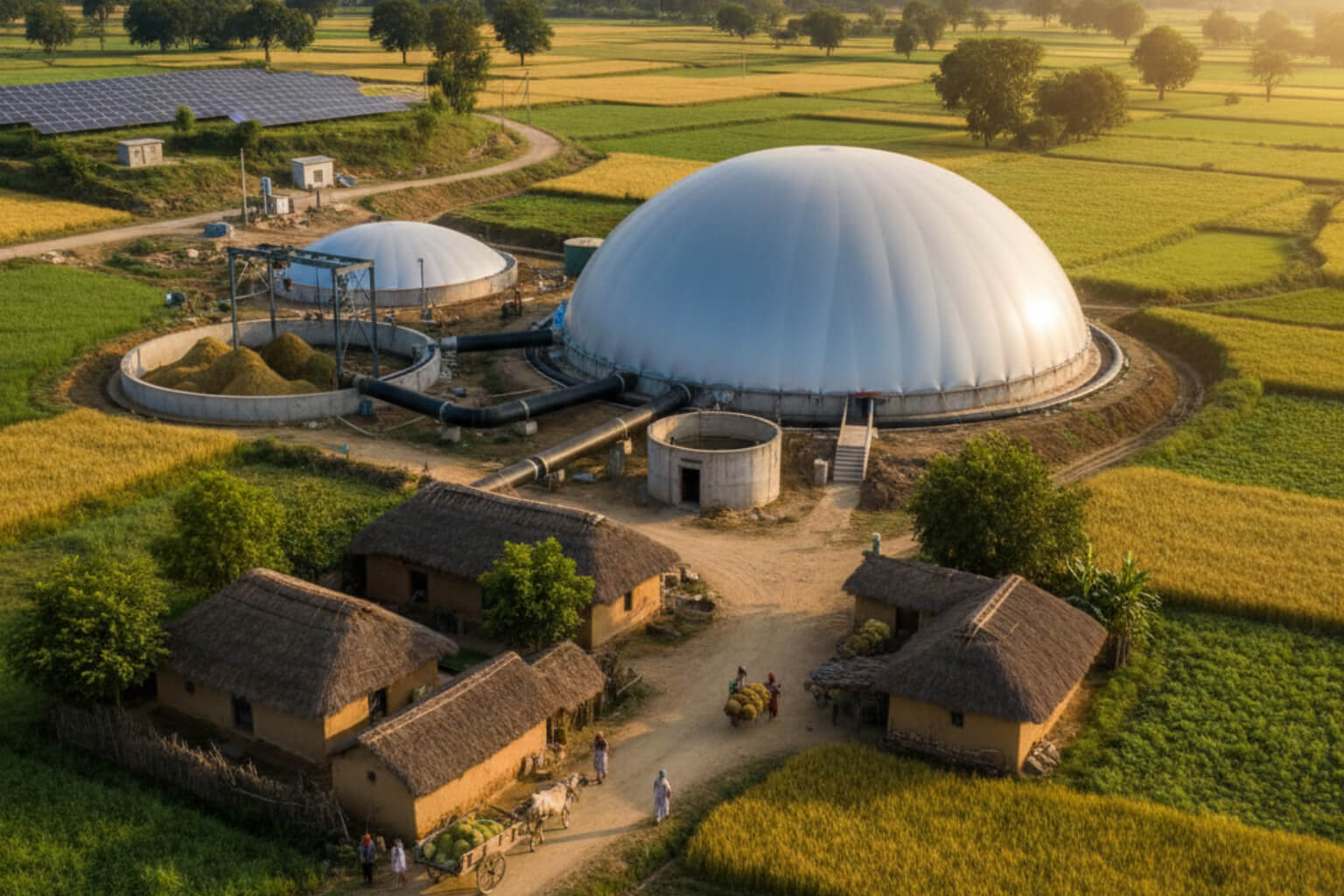 Biogas Plant 200 CUM