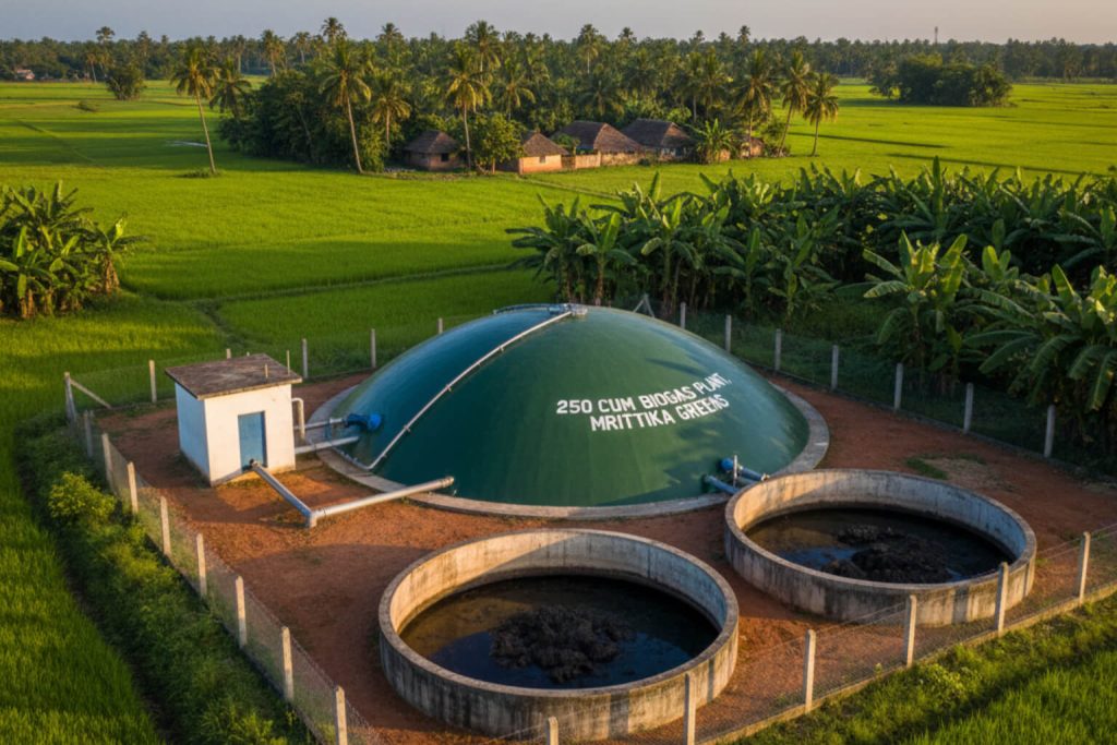 Biogas Plant 250 CUM