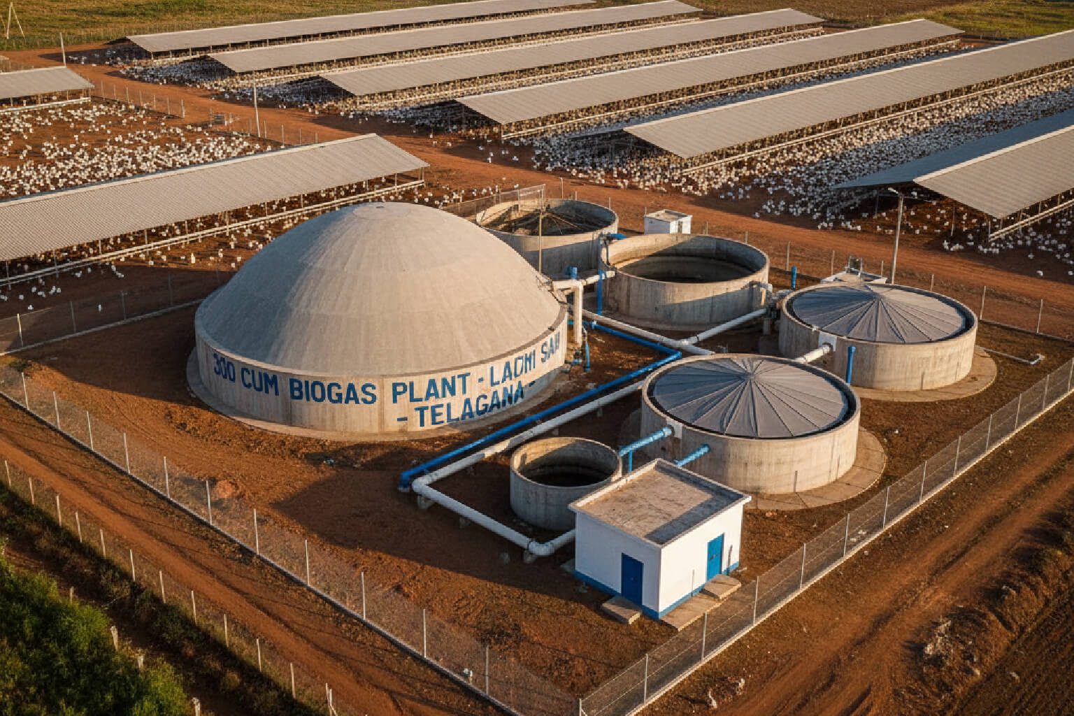 Biogas Plant 300 CUM