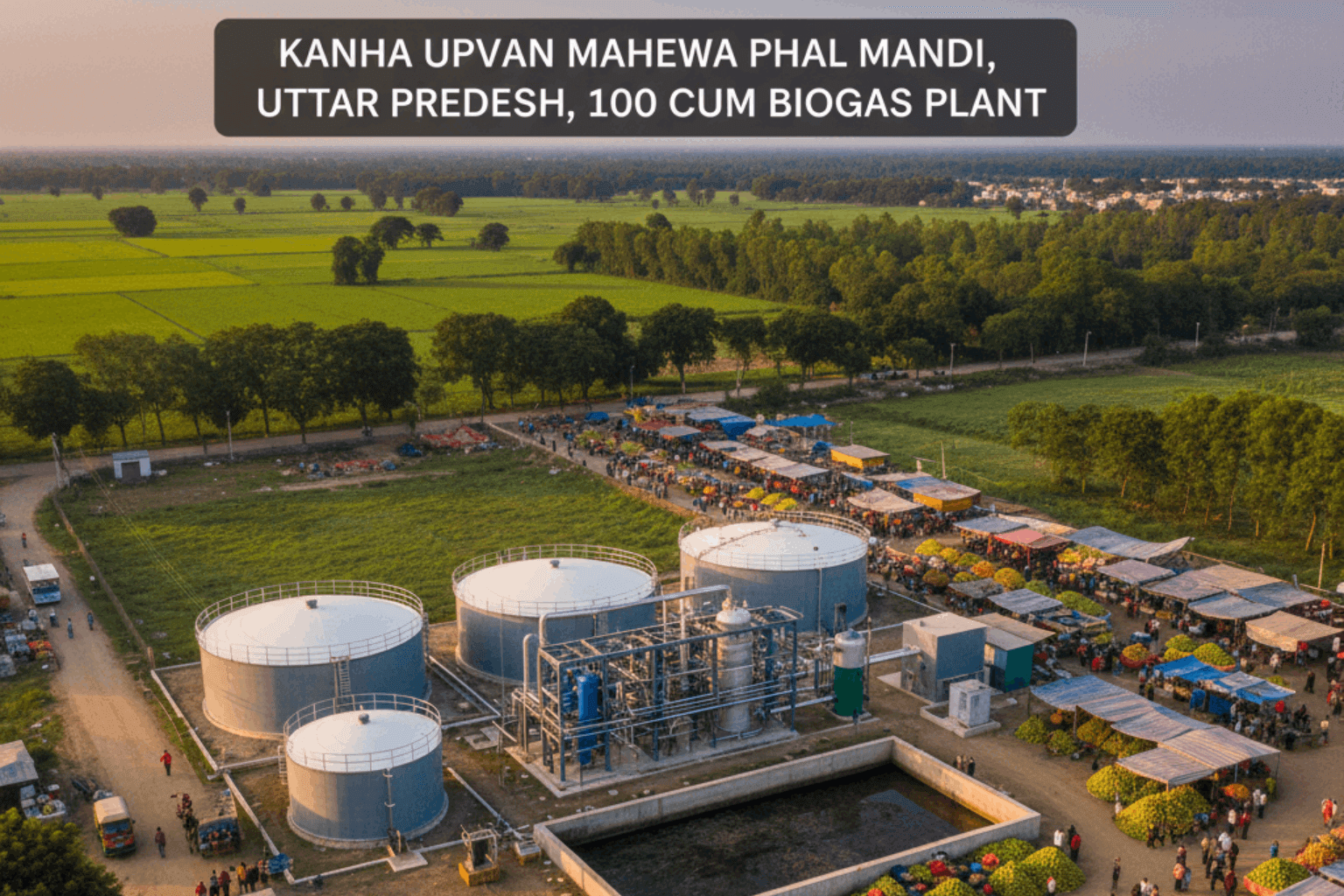 Biogas Plant 100 CUM
