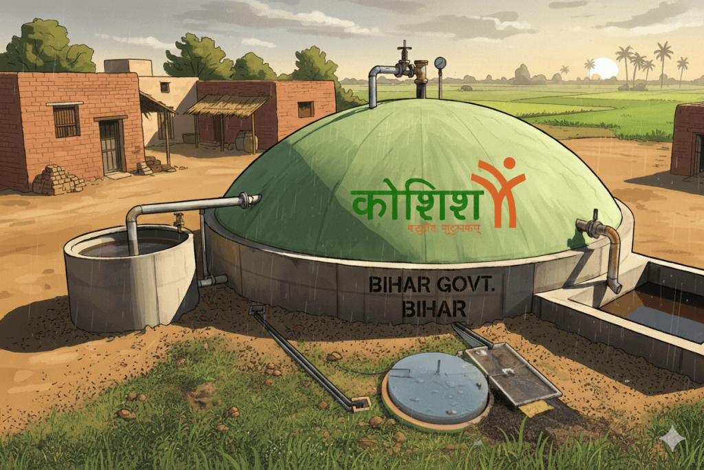 80 Cum Biogas Plant