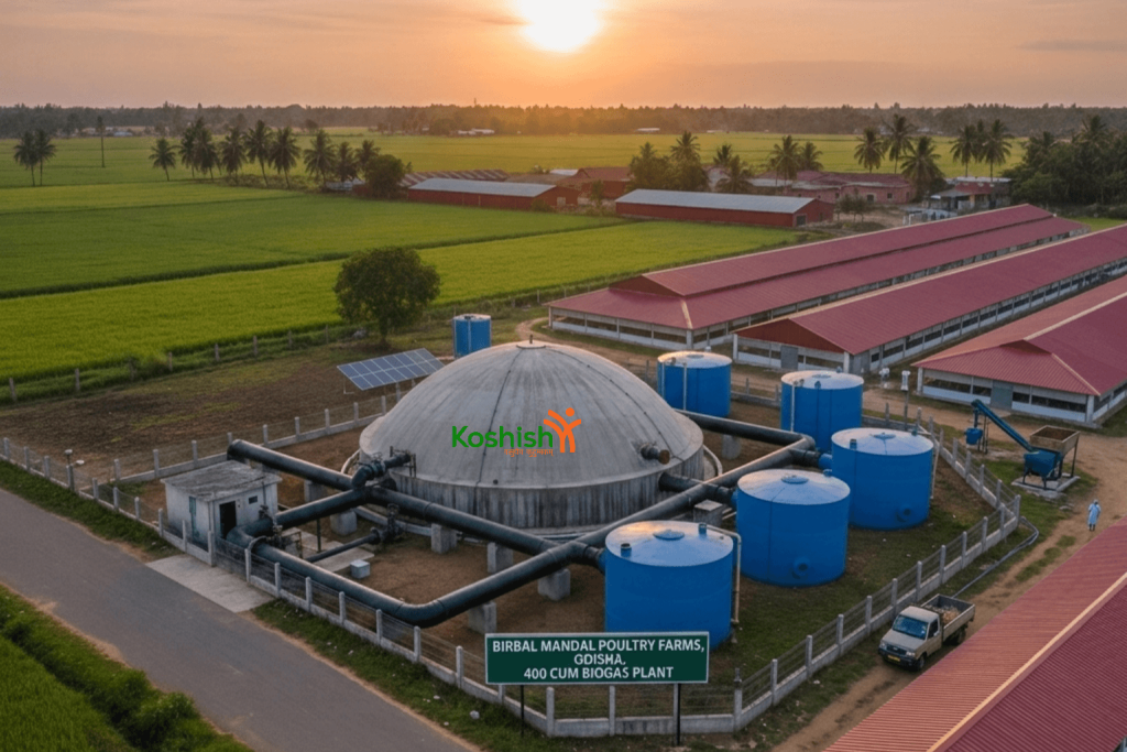 400 Biogas Plant Odisha