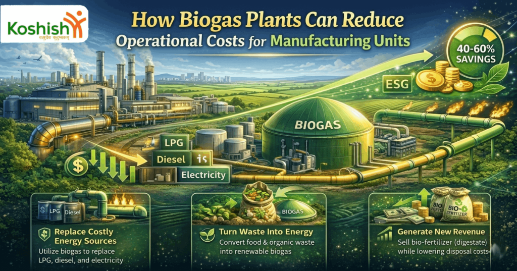 How Biogas Plants Can Reduce Operational Costs
