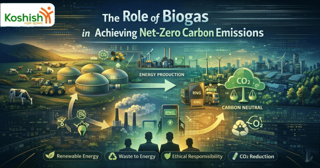 The Role of Biogas in Achieving Net-Zero Carbon Emissions