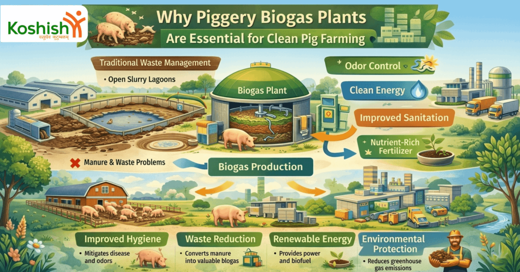 Why Piggery Biogas Plants Are Essential for Clean Pig Farming