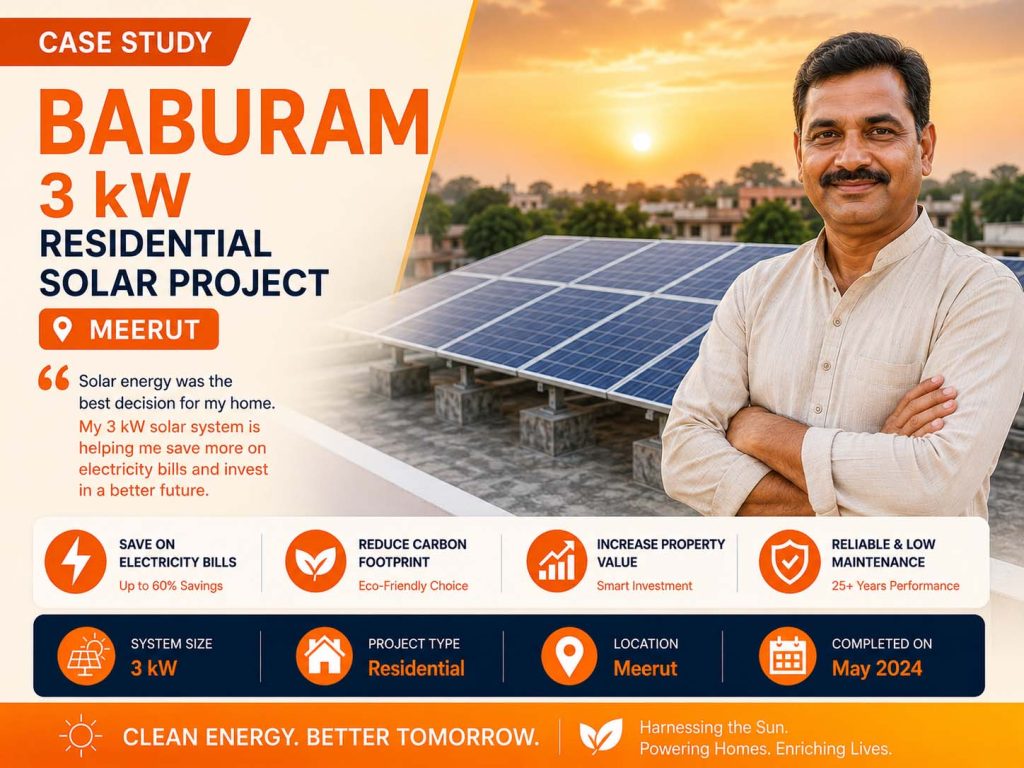 3kw solar plant