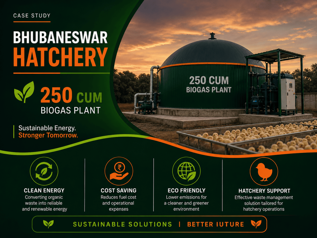 250 CUM Biogas Plant
