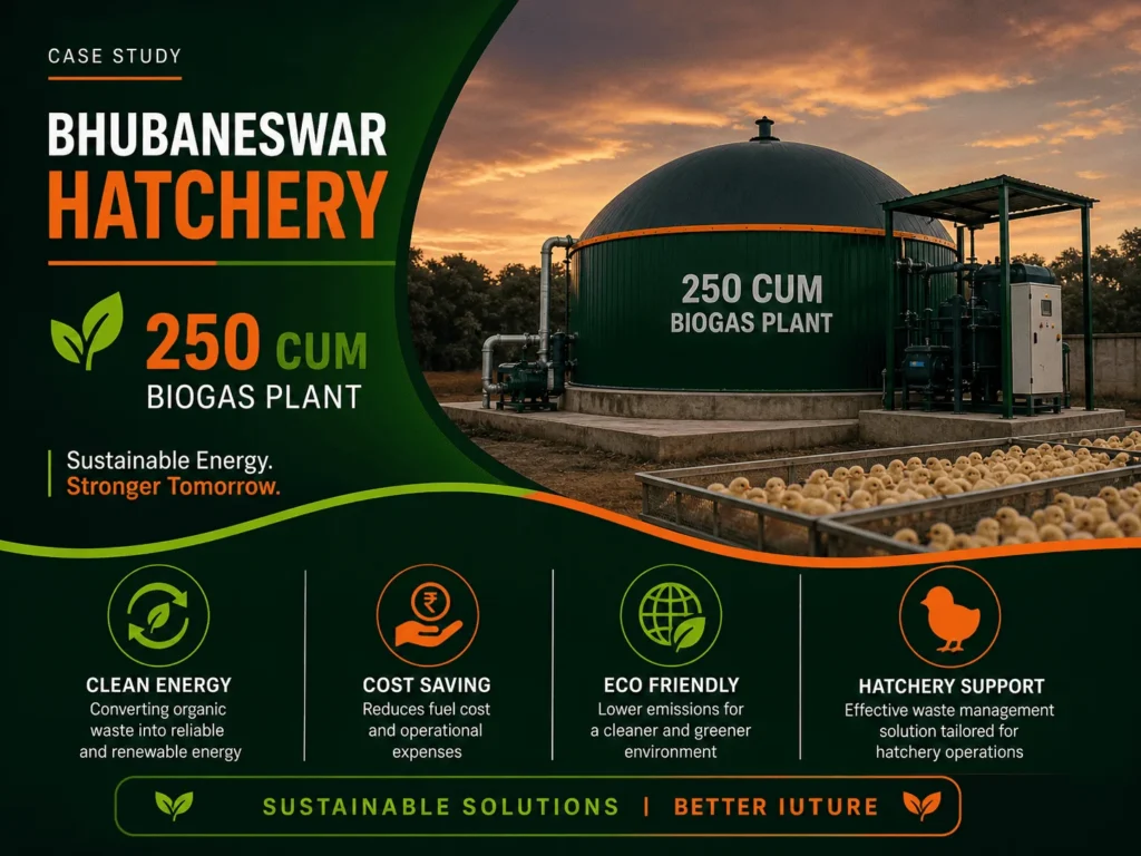 250 CUM Biogas Plant