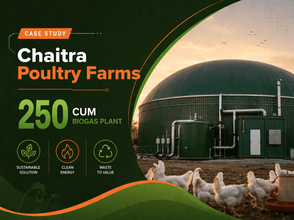 250 CUM Biogas Plant