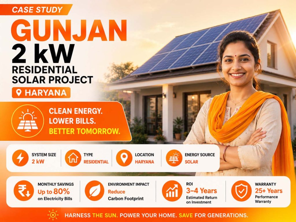 2kw solar plant