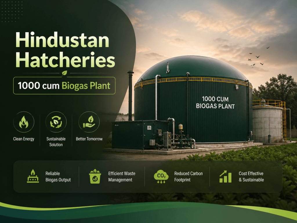 1000 CUM Biogas Plant