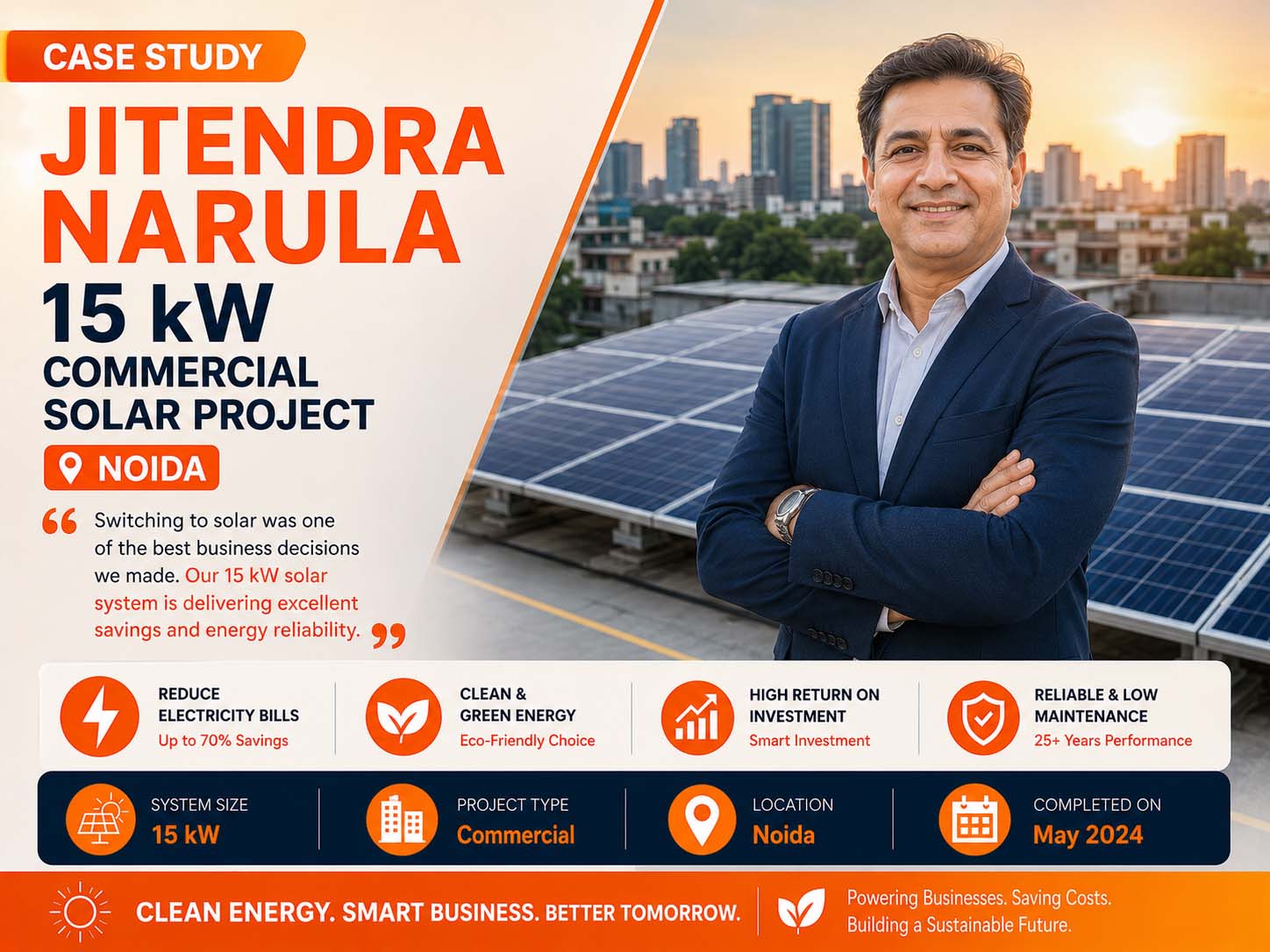 15 kW, Solar Plant