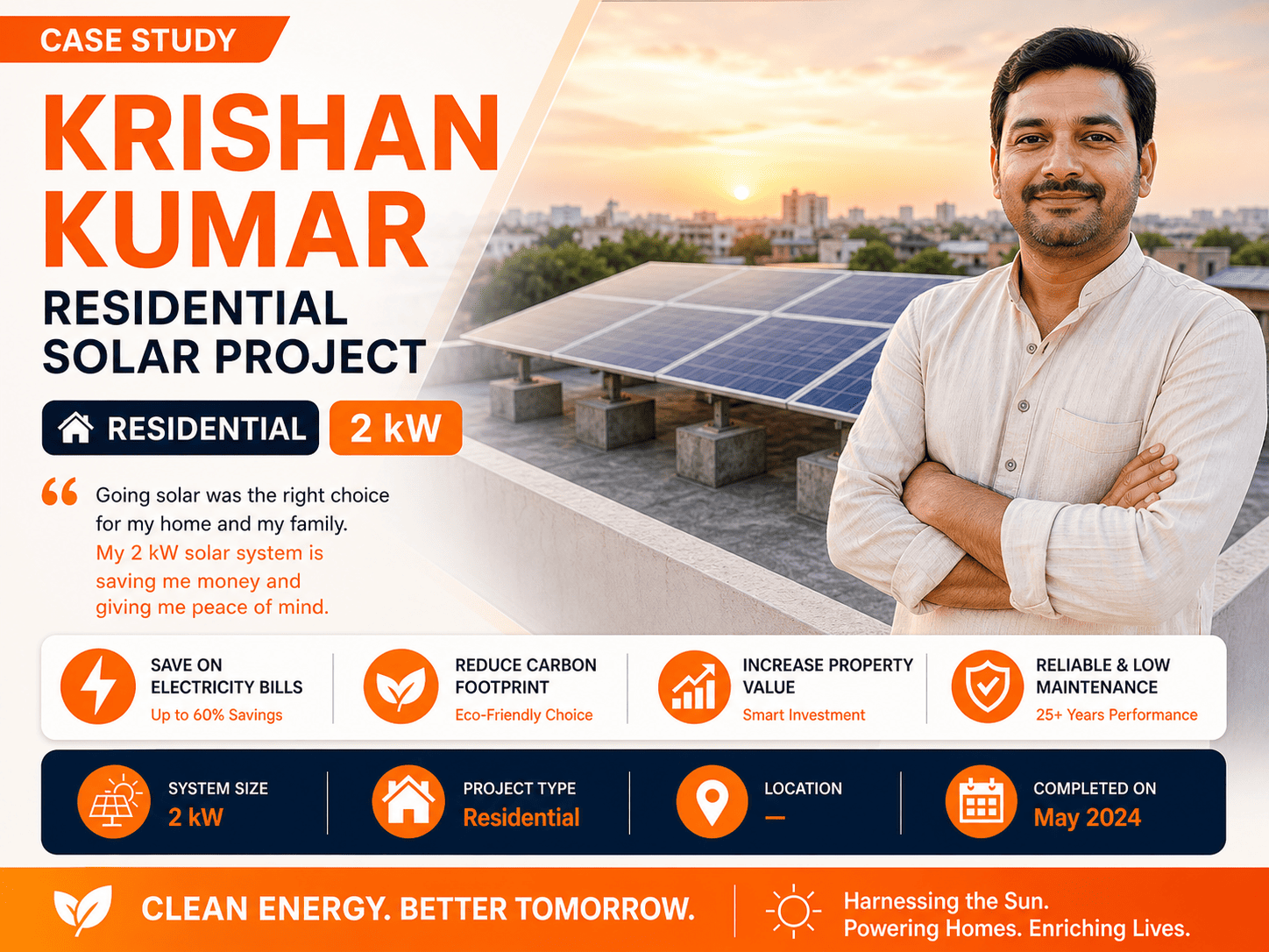 2kW Residential Solar