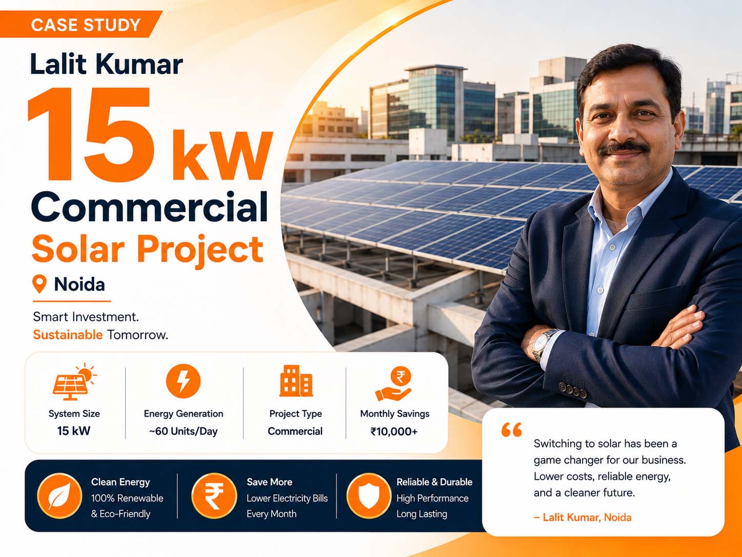 15 kW, Solar Plant