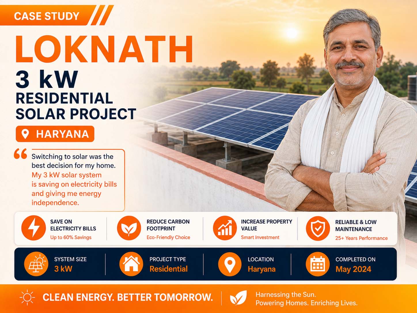 3kw solar plant