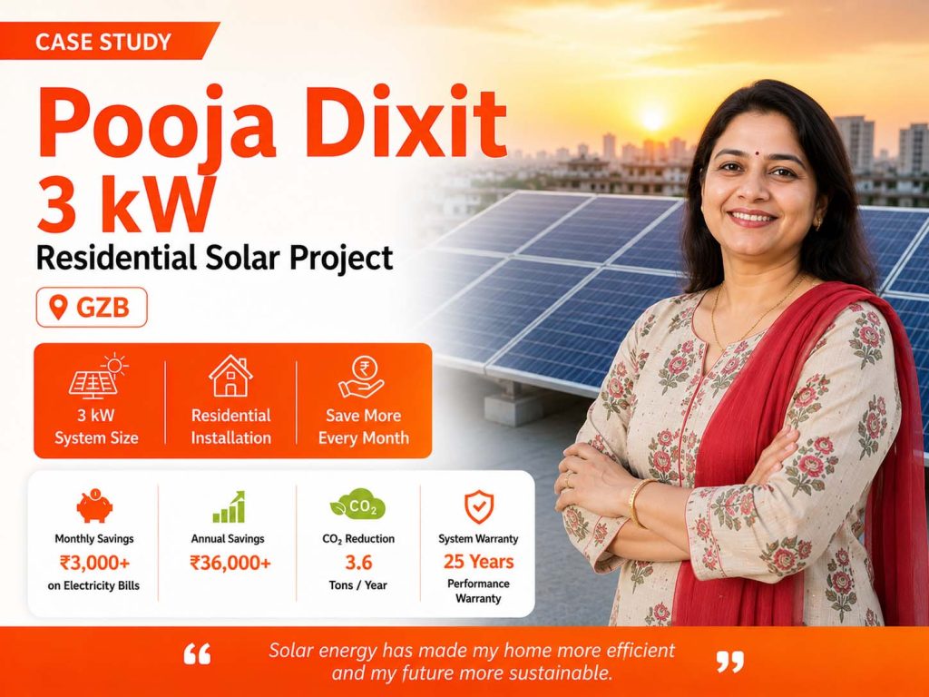 3kw solar plant