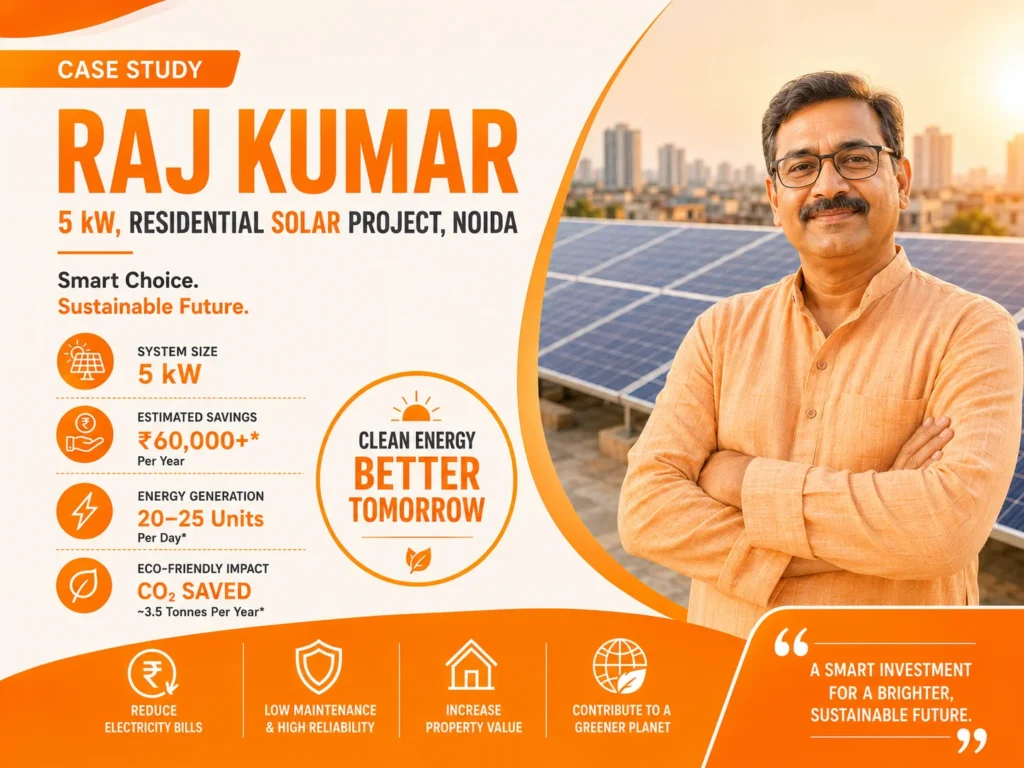 5 kW, Solar Plant