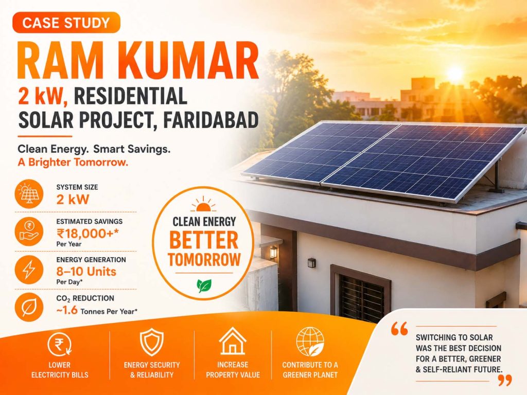 2 kW, Solar Plant