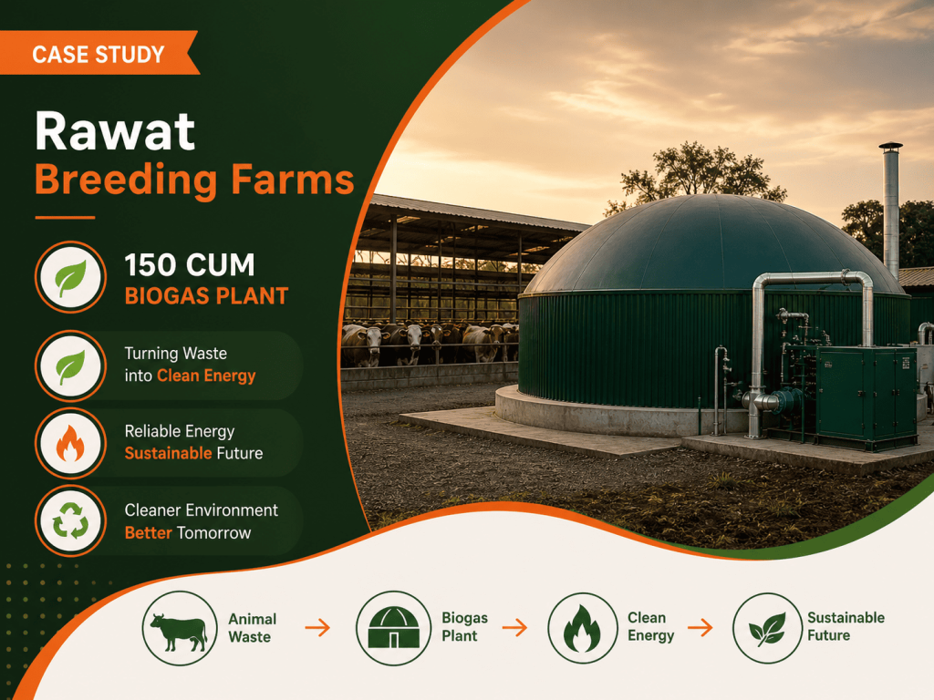 150 CUM Biogas Plant