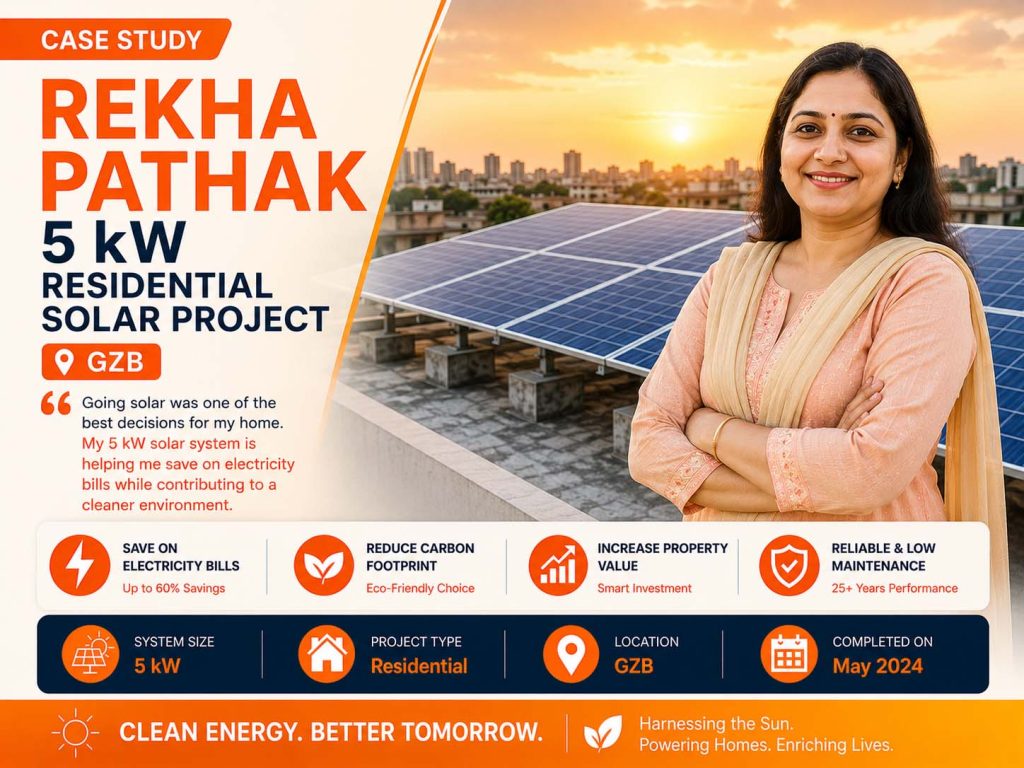 5 kW Solar plant