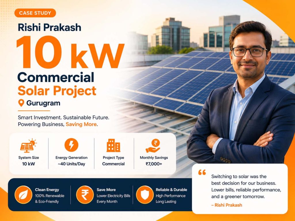 10 kW, Solar Plant
