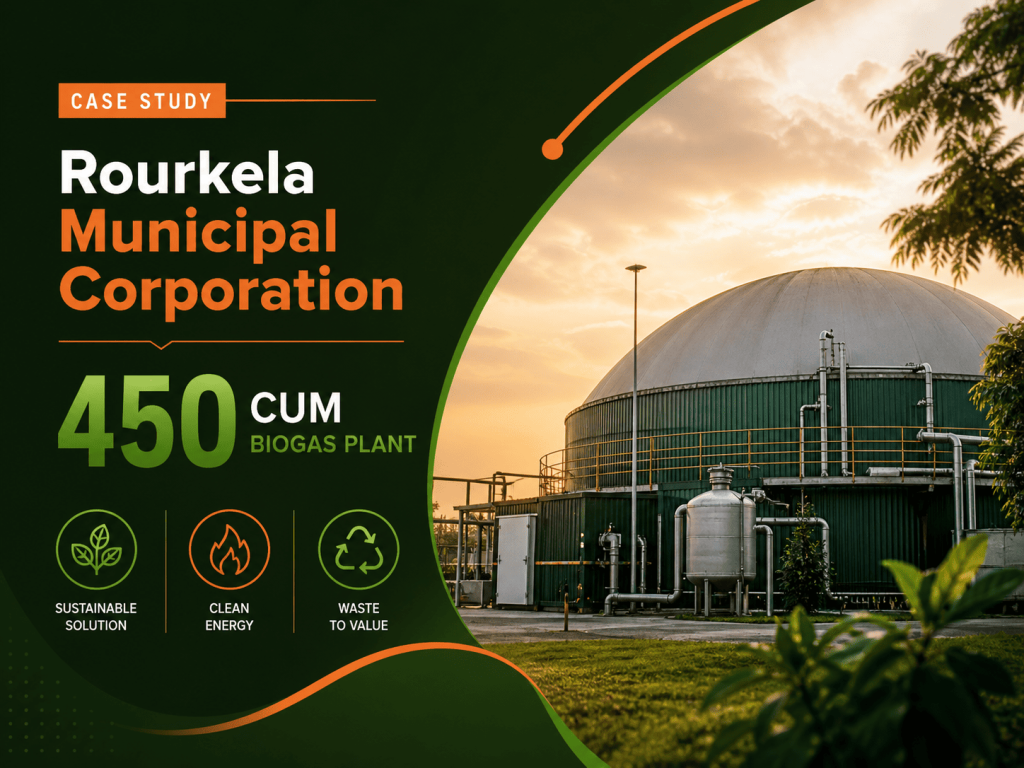 450 CUM Biogas Plant