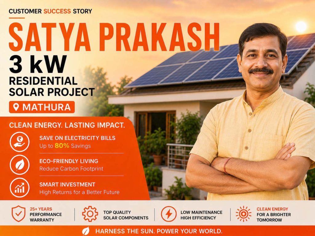 3kw solar plant