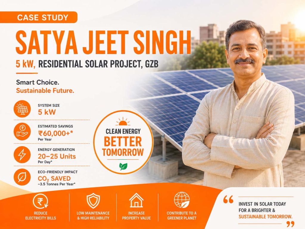 5 kW, Solar plant