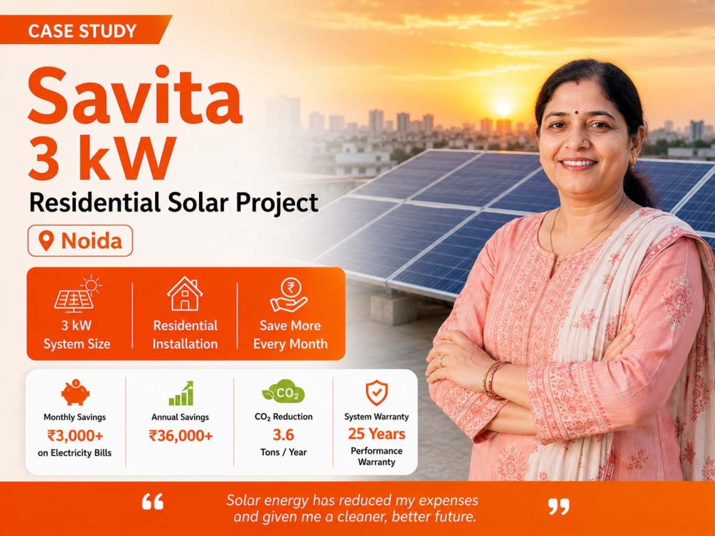 3kw solar plant