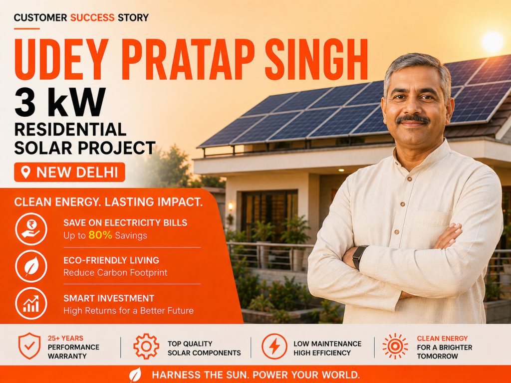 3kw solar plant
