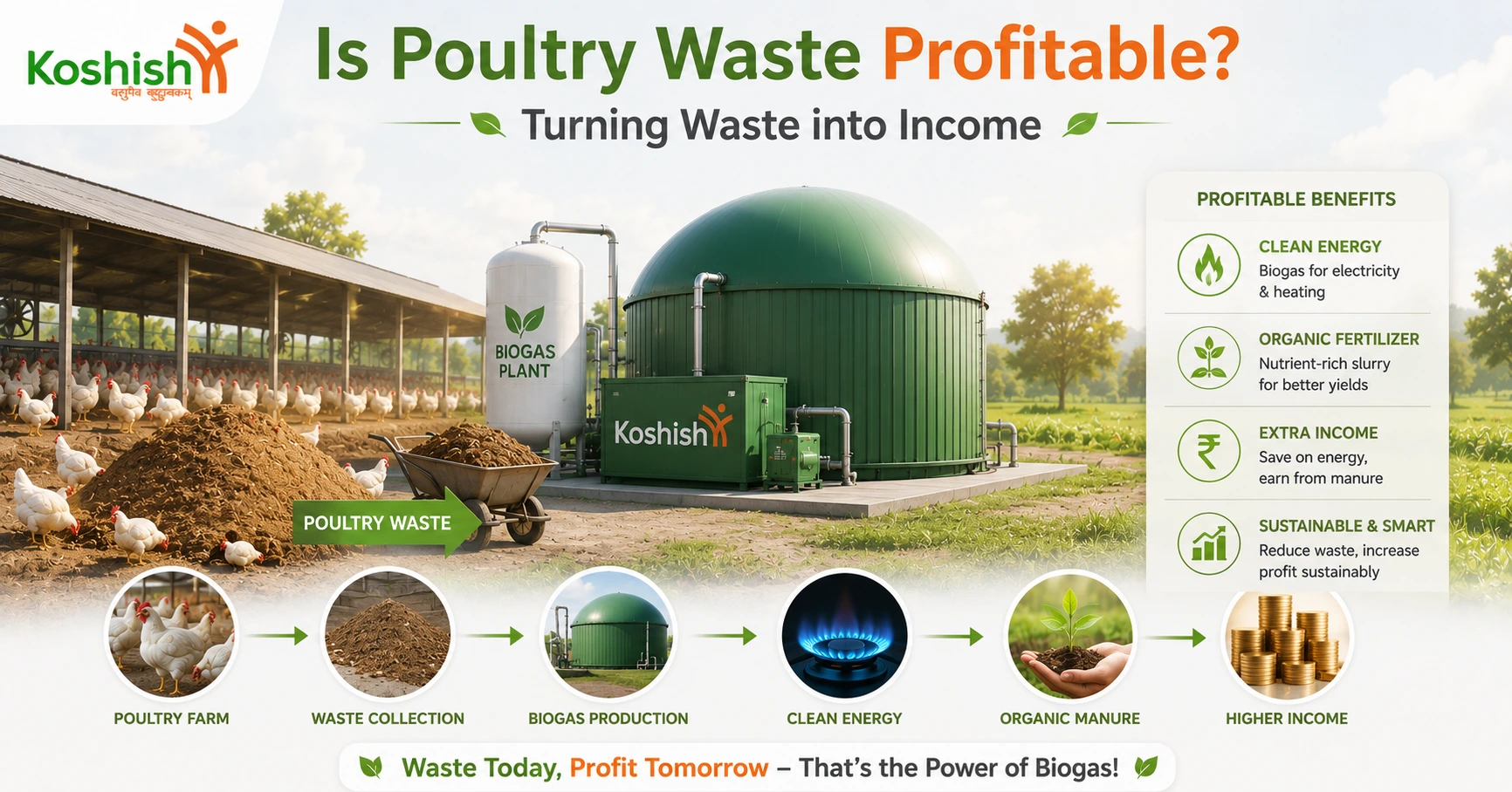 Is Poultry Waste Profitable? Turning Waste into Income