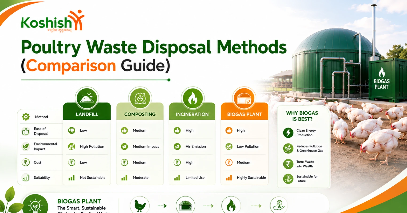 Poultry Waste Disposal Methods (Comparison Guide)