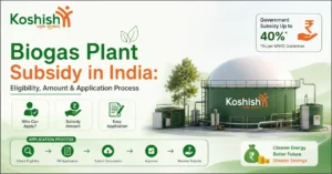 Biogas Plant Subsidy